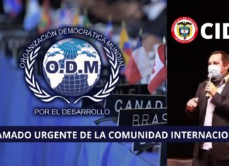 ODM Internacional hace llamado al Gobierno de Duque para que permita el ingreso de la CIDH de la OEA.