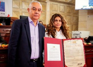 FUNDACIÓN IBEROAMERICANA MUJER MARIPOSA FUE CONDECORADA EN EL CONGRESO