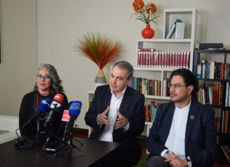 «Yo trabaje con Uribe y tuve una buena relación con él, le ayude en la lucha contra la violencia» José Luis Zapatero